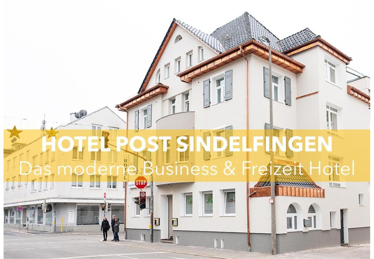 Hotel Post Зиндельфинген Экстерьер фото