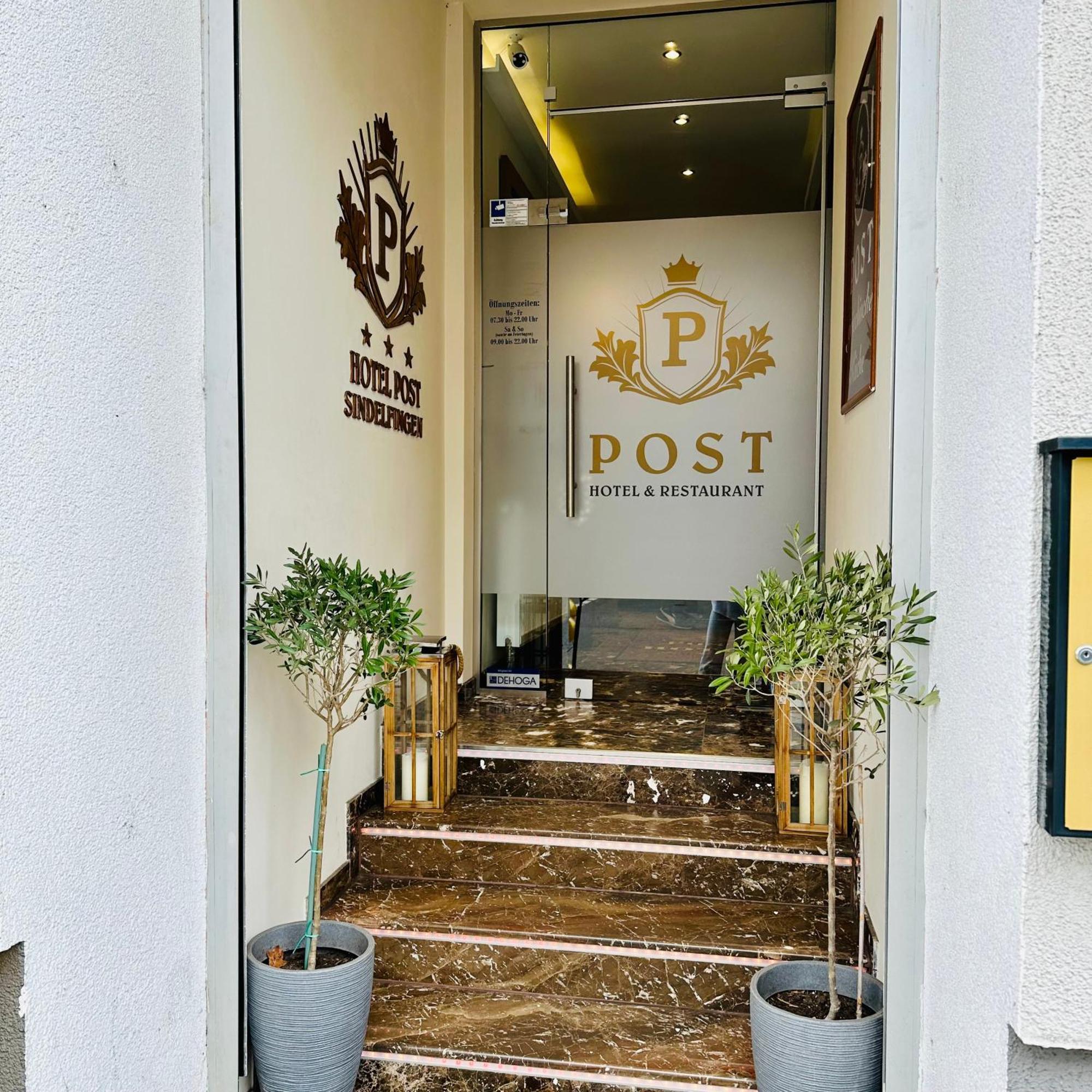 Hotel Post Зиндельфинген Экстерьер фото